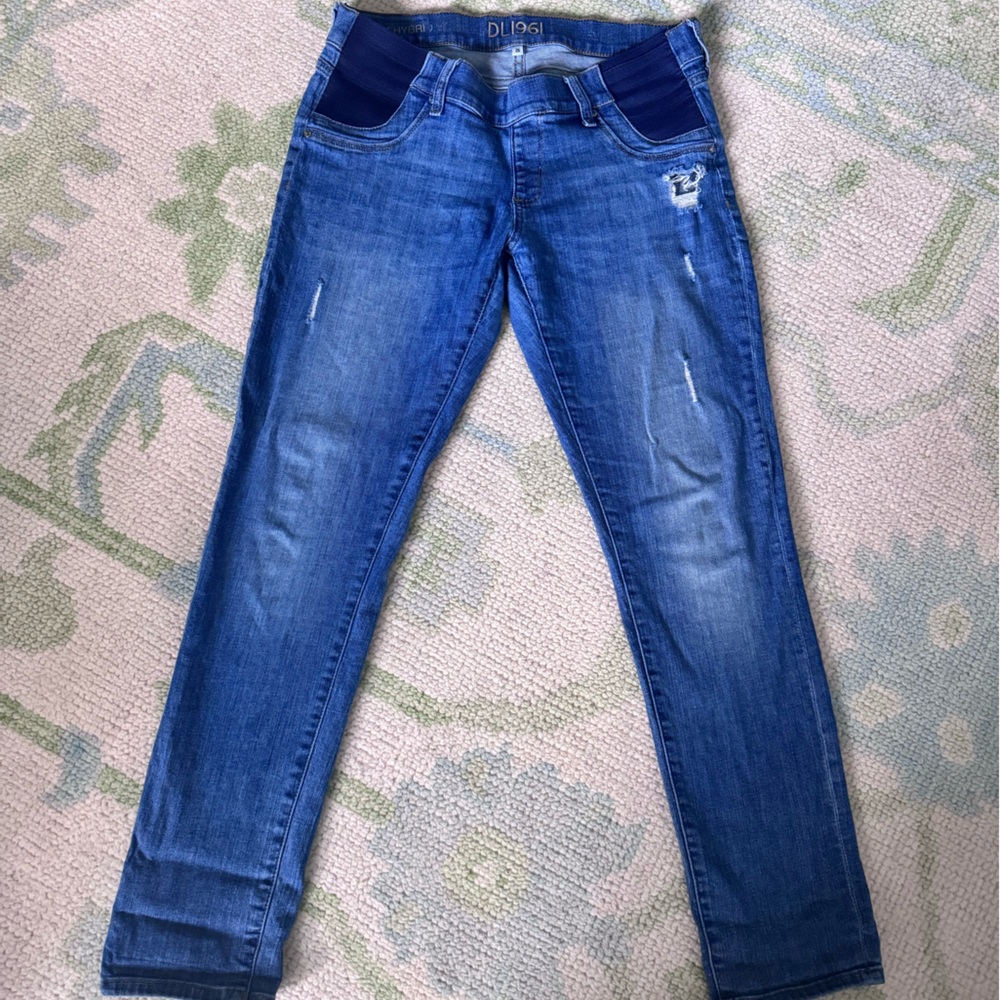 DL 1961 premium maternity denim jean size 26